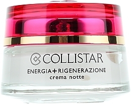 Fragrances, Perfumes, Cosmetics Anti-Wrinkle Night Cream - Collistar Energy+Regeneration Night Cream 50ml