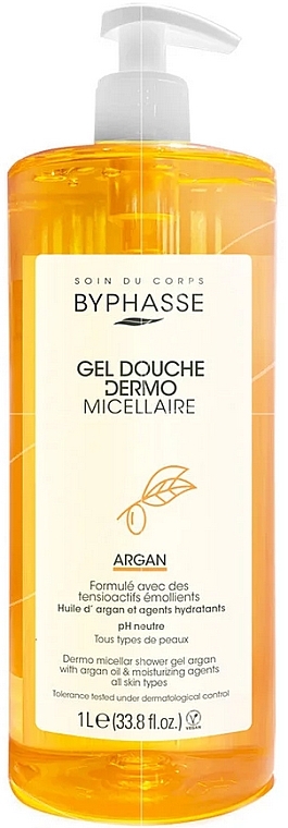 Micellar Argan Shower Gel - Byphasse Argan Dermo Micellar Shower Gel — photo N8