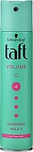 Fragrances, Perfumes, Cosmetics Ultra Strong Hold Hair Spray "Volume Power" - Schwarzkopf Taft 