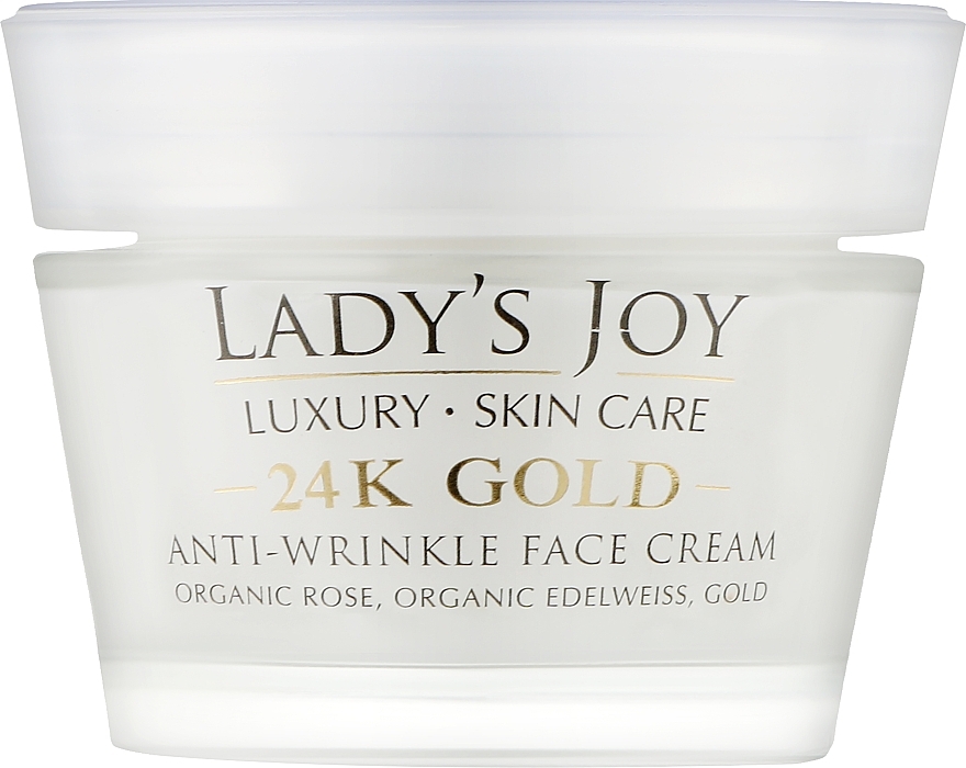 Anti-Wrinkle Cream - Bulgarian Rose Lady’s Joy Luxury 24K Gold Anti-Wrinkle Cream — photo N1