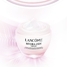 Moisturizing & Softening Face Cream with Hyaluronic Acid & Rose extract - Lancome Hydra Zen Cream — photo N5