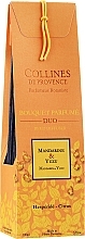Mandarin & Yuzu Reed Diffuser - Collines de Provence Bouquet Aromatique Mandarine & Yuzu — photo N1