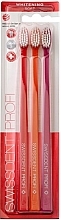 Fragrances, Perfumes, Cosmetics Toothbrush Set "Tutti Frutti" - Swissdent Profi Whitening Soft Trio