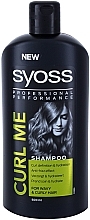 Fragrances, Perfumes, Cosmetics Shampoo - Syoss Performance Curl Me Shampoo