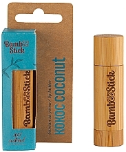 Coconut Lip Oil - Bamboostick Coconut Bamboo Natural Care Lip Butter — photo N1
