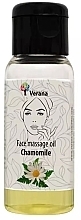 Fragrances, Perfumes, Cosmetics Face Massage Oil 'Camomile' - Verana Face Massage Oil Chamomile