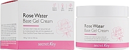 Fragrances, Perfumes, Cosmetics Rose Water Gel Cream - Secret Key Rose Water Base Gel Cream