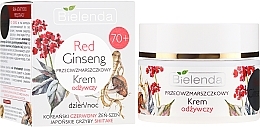 Fragrances, Perfumes, Cosmetics Nourishing Anti-Wrinkle Cream - Bielenda Red Ginseng Nourishing Face Cream 70+