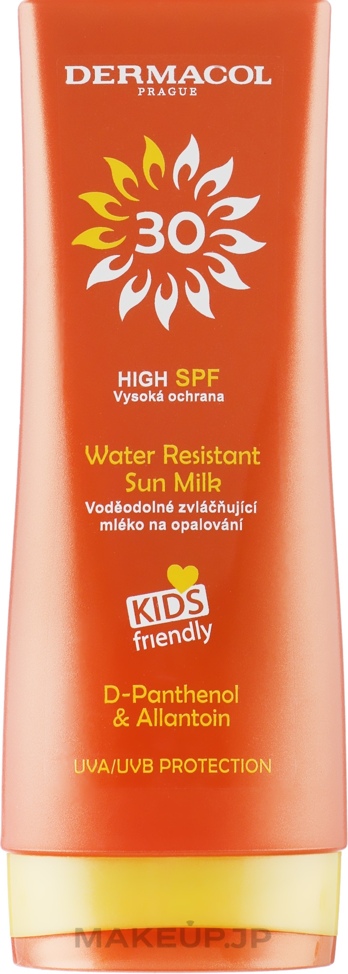 Water-Resistant Sun Milk for Kids SPF 30 - Dermacol Water Resistant Sun Milk Kids Friendly SPF 30 — photo 200 ml