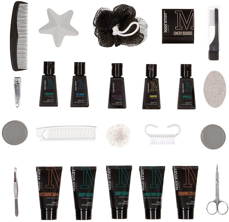 Advent Calendar, 24 products - Technic Cosmetics Man'Stuff Toiletry Advent Calendar — photo N2