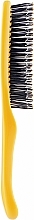 Kids Hair Brush "Spider", 9 rows, glossy, yellow - I Love My Hair — photo N2