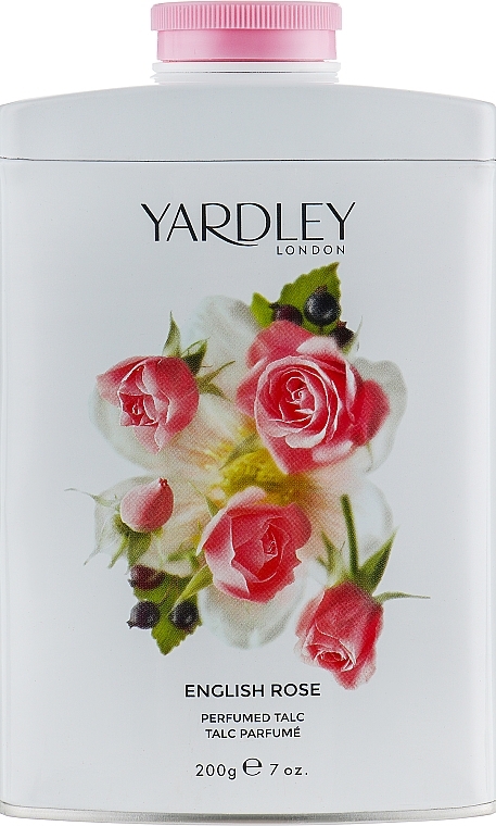 Perfumed Talc - Yardley London English Rose Perfumed Talc  — photo N4