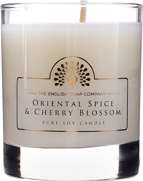 Scented Candle - The English Soap Company Oriental Spice and Cherry Blossom Candle — photo N3