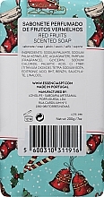 Natural Soap with Red Fruit Scent - Essencias De Portugal Red Fruits Scented Soap — photo N2