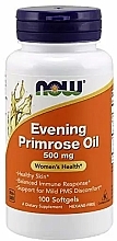 Evening Primrose Oil Capsules, 500 mg - Now Foods Evening Primrose Oil — photo N1