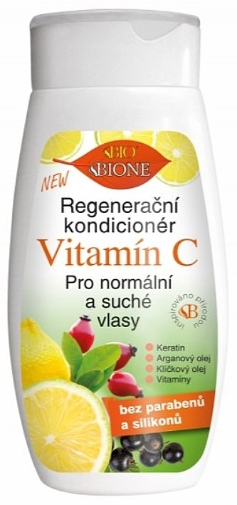 Regenerating Vitamin C Conditioner for Normal & Dry Hair - Bione Cosmetics Vitamin C Regenerative Conditioner — photo N1