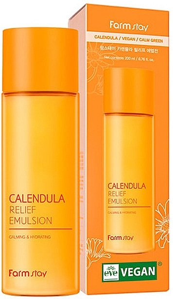 Calendula Face Emulsion - Farmstay Calendula Relief Emulsion — photo N1