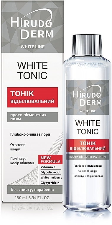 Whitening Toner - Hirudo Derm White Tonic — photo N3