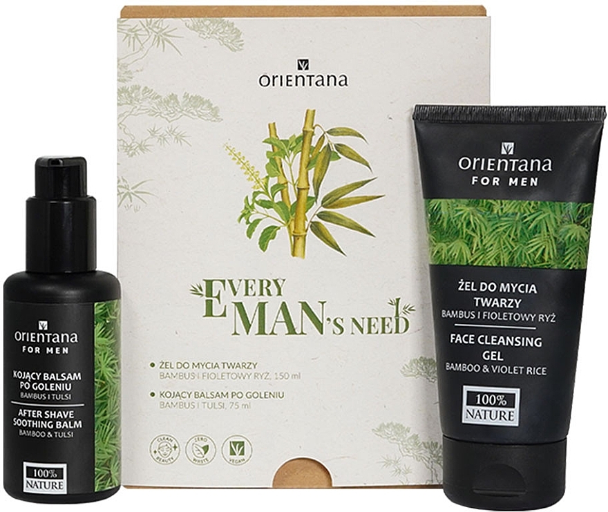 キット - Orientana Every Man's Need (ash/balm/75ml + f/gel/150ml) — photo N1