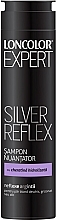 Coloring Shampoo for Blonde & Gray Hair - Loncolor Expert Silver Reflex Shampoo — photo N4