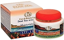 Fragrances, Perfumes, Cosmetics Moisturizing Sea Buckthorn Cream SPF15 - Care & Beauty Line Moisturizing Obliphica Cream