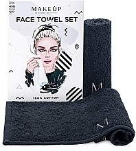 Fragrances, Perfumes, Cosmetics Face Towels Travel Set, black "MakeTravel" - MAKEUP Face Towel Set