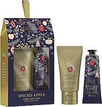 Set - Scottish Fine Soaps Spiced Apple Hand Care Duo (scr/50ml + h/cr/30ml) — photo N1