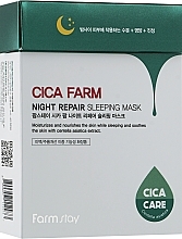 Repairing Centella Asiatica Night Mask - FarmStay Cica Farm Night Repair Sleeping Mask — photo N3