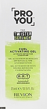 Curl Activator - Revlon Professional Pro You The Twister Scrunch Curl Activator Gel (sample)  — photo N1