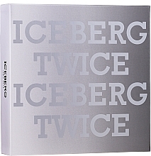 Fragrances, Perfumes, Cosmetics Iceberg Twice Homme - Set (edt/125ml + acs)