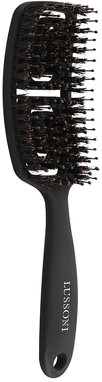 Hair Brush - Lussoni Labyrinth Natural Vent Brush — photo N3