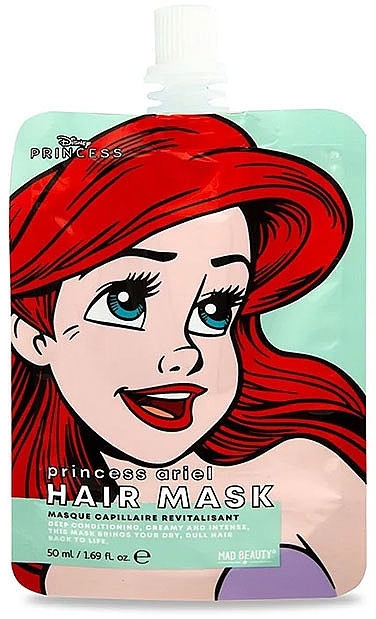 Hair Mask 'Ariel' - Mad Beauty POP Princess Ariel Hair Mask	 — photo N7