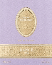 Rance 1795 Eau de Toilette Noblesse - Eau de Toilette — photo N2