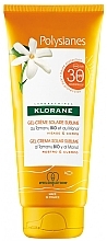 Sunscreen Gel SPF30 - Klorane Polysianes Sublime Sun Gel-Cream Tamanu and Monoi — photo N2