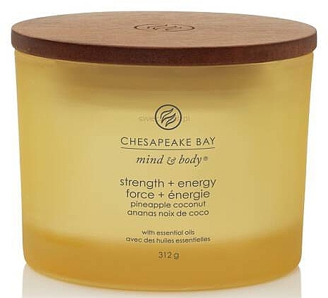 Scented Candle 'Strength & Energy', 3 wicks - Chesapeake Bay Candle — photo N3