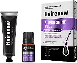 Innovative Hair Complex "100% Mirror Gloss" - Hairenew Super Shine Plus Hair & Beauty Complex — photo N13