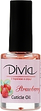 Fragrances, Perfumes, Cosmetics Strawberry Cuticle Oil - Divia Cuticle Oil Strawberry Di1633