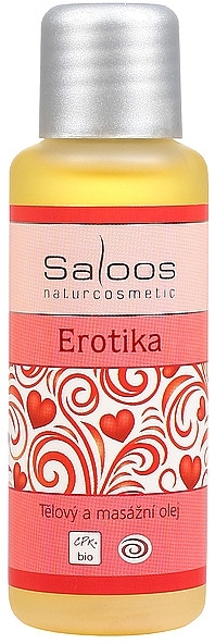 Massage Body Oil - Saloos Erotika Massage Oil — photo N1