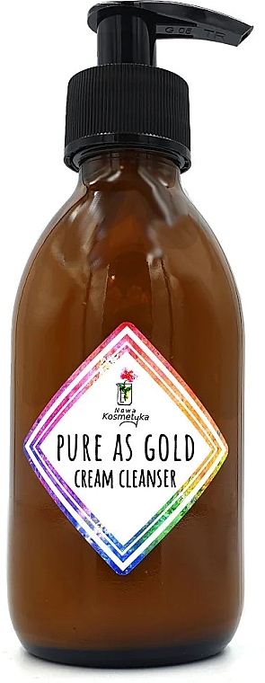 Creamy Face Cleansing Gel 'Pure as Gold' - Nowa Kosmetyka Pure as Gold Cream Cleanser — photo N6