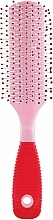 Hair Brush, CR-4200, red-pink - Christian — photo N1