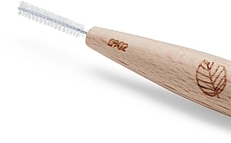 Interdental Brushes 0.5 mm - Georganics Beechwood Interdental 6 Brushes ISO 2 (0.5mm) — photo N4