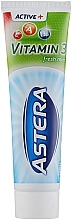 Vitamin Toothpaste - Astera Active+ Vitamin 3 Fresh Mint — photo N8