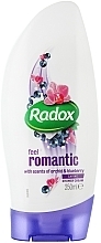 Fragrances, Perfumes, Cosmetics Shower Cream-Gel "Feel Romantic" - Radox Feel Romantic Shower Cream Gel