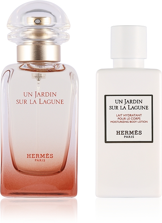 Hermes Un Jardin Sur La Lagune - Set (edt/50ml + b/lot/40ml) — photo N6