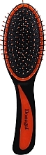 Fragrances, Perfumes, Cosmetics Hair Brush, 9004, black/orange - Donegal