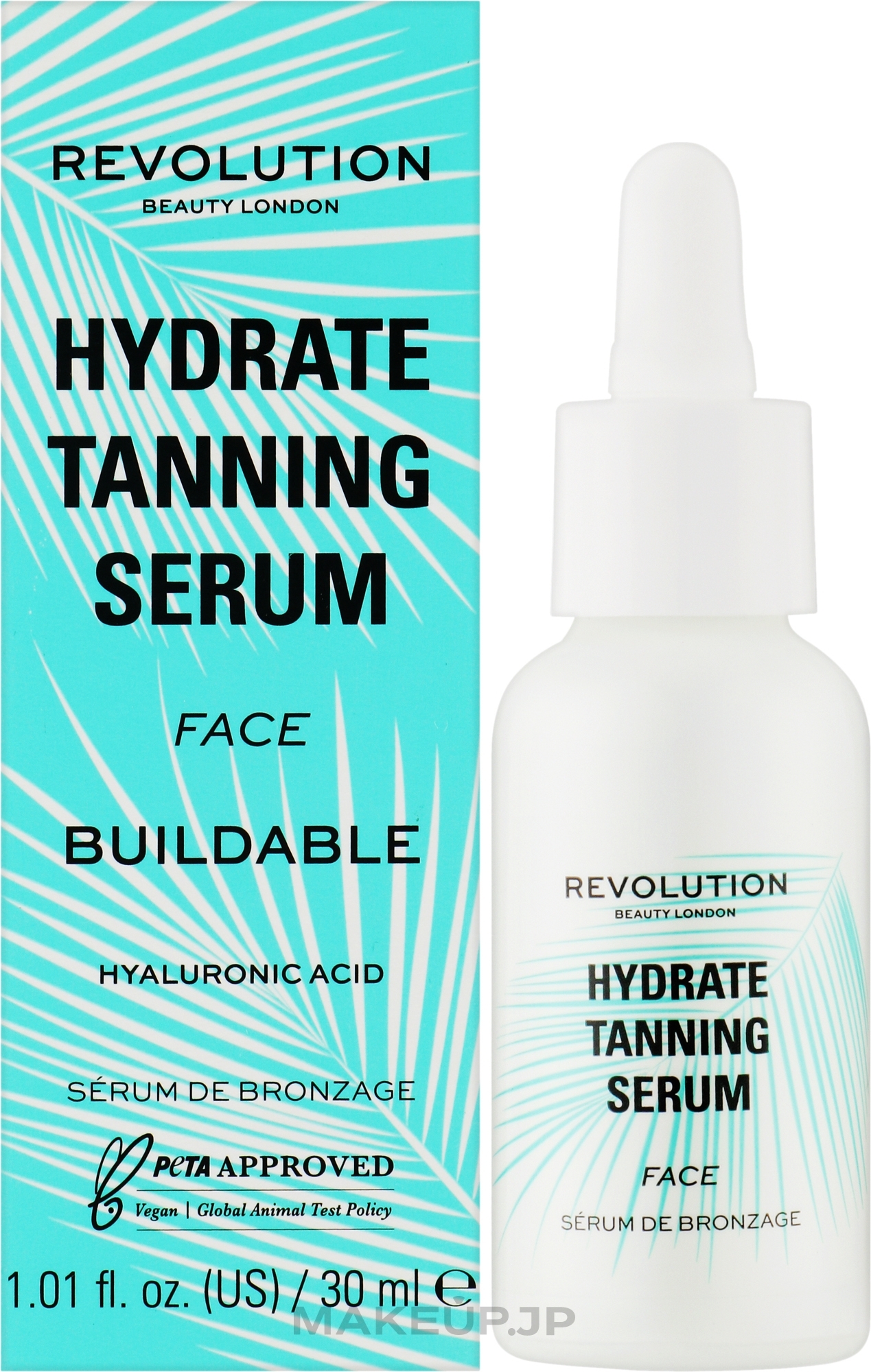 Moisturizing Face Tanning Serum - Revolution Beauty Hydrating Face Tan Serum — photo 30 ml