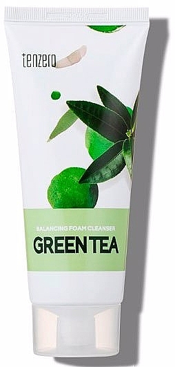 Balancing Cleansing Foam with Green Tea Extract - Tenzero Balancing Foam Cleanser Green Tea — photo N2