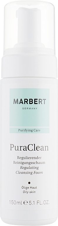 Cleansing Face Foam - Marbert Pura Clean Regulating Cleansing Foam  — photo N2