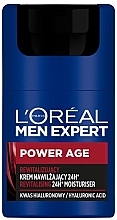 Moisturizing Face Cream - L'Oreal Paris Men Expert Power Age Revitalizing Moisturizer 24H — photo N2