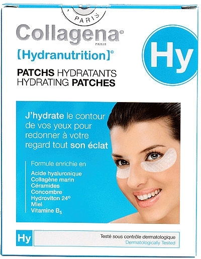 Moisturizing Eye Patch - Collagena Paris Hydranutrition Hydrating Eye Patches — photo N2